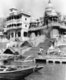 India: Manikarnika Ghat, Varanasi (Benares) c. 1950